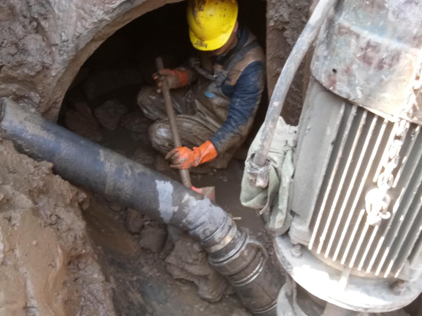 大朗镇管道清淤